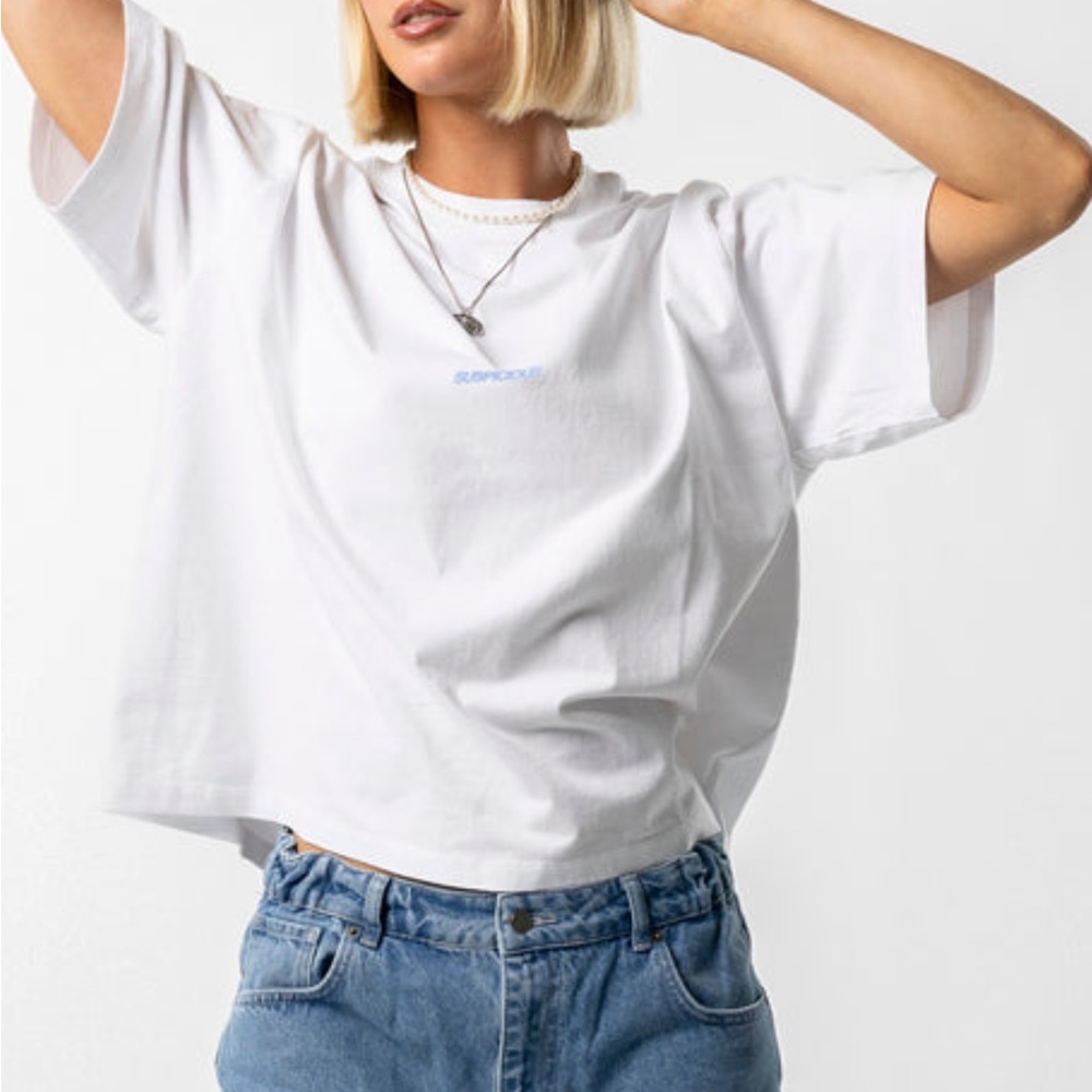 Suspicious Tristar blue unisex tee size xs